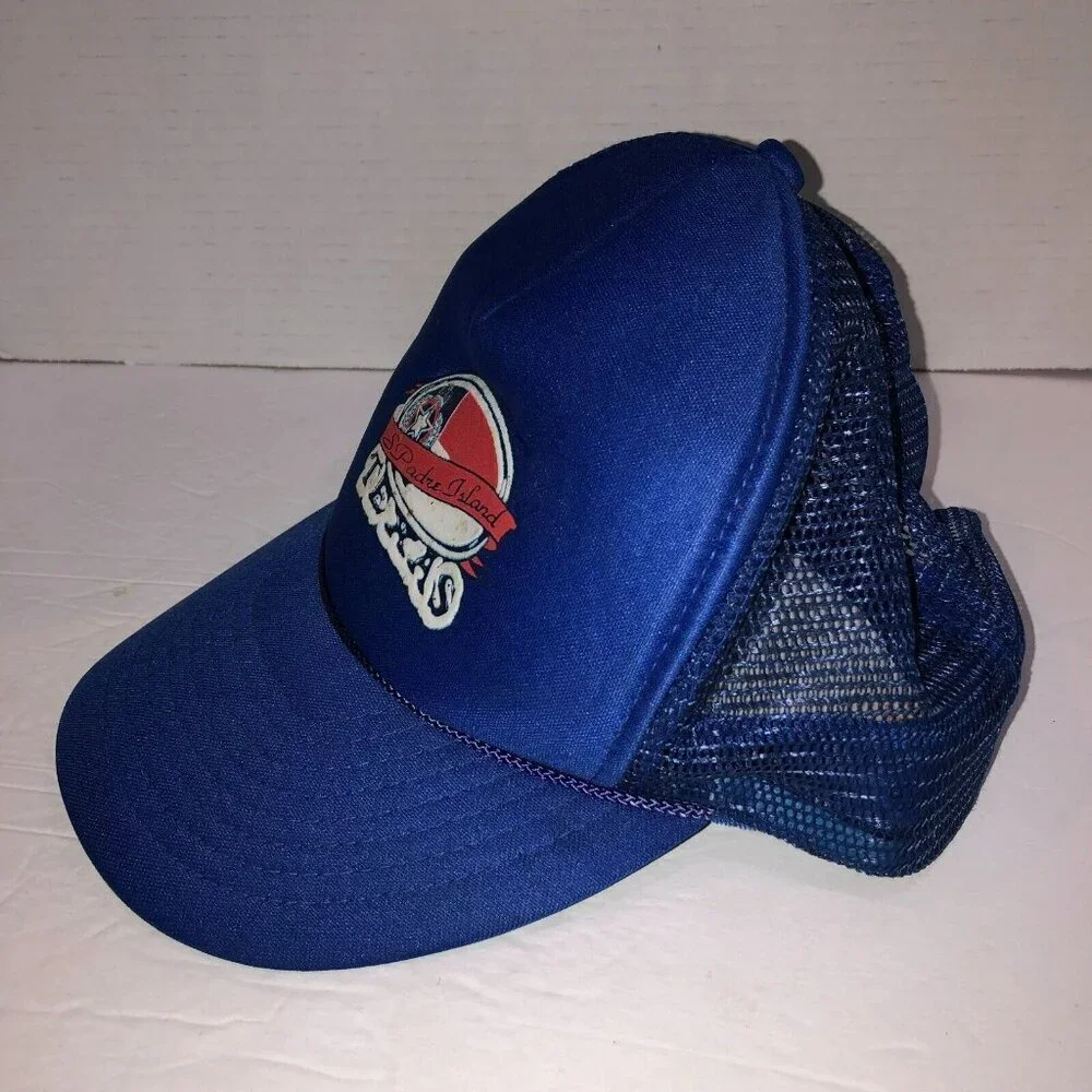 S Padres Texas Vintage Trucker Hat Mens BlueSnapback Otto Cap